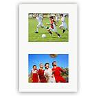 BGA Fotobutikk Passepartout Vit 21x29,7 - Collage 2 Bilder (9x14 )