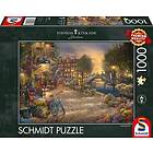 Schmidt Thomas Kinkade Studios, Amsterdam Café 1000 bitar