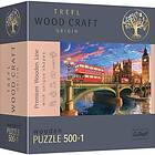 Trefl Träpussel Wood Craft Dominic Davison, Big Ben London 501 bitar