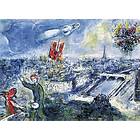 Eurographics Chagall View of Paris 1000 bitar