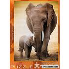 Eurographics Elephant & Baby 1000 bitar