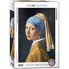 Eurographics Jan Vermeer Girl With the Pearl Earring 1000 bitar