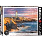 Eurographics Peggys Cove Lighthouse. Nova Scotia 1000 bitar