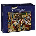 Bluebird Puzzle Pieter Brueghel the Younger The Tax-collector's Office, 1615 1000 bitar