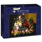 Bluebird Puzzle Severin Roesen Still Life, Flower and Fruit 1855 1000 bitar