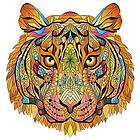 Eureka Rainbow Wooden Puzzles, Tiger 138 bitar