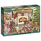 Falcon Christmas Puppies 500 bitar