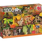 Jumbo Autumn Animals 1000 brikker