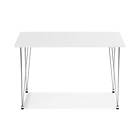 Scandinavian Choice Kronblom Spisebord 120 cm Vit DINING TABLE YM-48