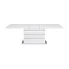 Scandinavian Choice Malibu Förlängningsbart Matbord 180 cm Vit DT18116_W