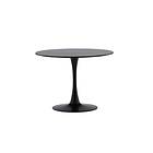 Gladiusa Spisebord 100x74 cm Runt Svart 19996-060