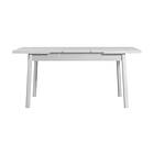 Molgachi Spisebord 120x75x120 cm Vit 869VEL5234