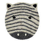 Felt Zebra sittdyna Ø28 cm