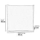 Florina sittdyna antracit dralon 45x45 cm