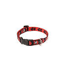 Martin Sellier Justerbart Nylonhalsband Flower