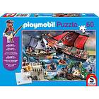 Schmidt Playmobil Pussel - Pirates 60 bitar