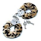 Rimba Handcuffs with Leopard Printed Fur