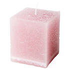 Affari of Sweden Cote Nord Fyrkant Blockljus Rosa 6x6x7,5