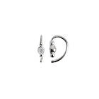 Stine A. Jewelry Petit Bon-Bon White Zircon Earring Piece Onesize