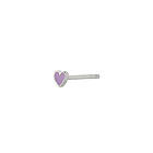 Stine A. Jewelry Petit Love Heart Purple Sorbet Onesize