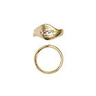 Stine A. Jewelry Ile De L'Amour Ring With Stones 50 Eurosize