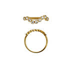 Stine A. Jewelry Midnight Sparkle Ring 58 Eurosize