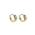 Pico Mirach Crystal Green Hoops Onesize