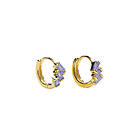 Pico Mirach Crystal Blue Hoops Onesize