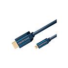 ClickTronic Casual HDMI - HDMI Micro High Speed with Ethernet 1m
