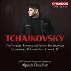 BBC Scottish Symphony Orchestra Tchaikovsky: The Tempest, Francesca Da Rimini, Voyevoda, Overture & Polonaise From "Cherevichki" CD