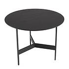 Macabane Table basse ronde Noir 50x50cm piètement métal DALY