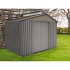 Chalet & Jardin Abri jardin métal Bois vieilli 9363 5,44m² 282 x 193 222 cm Gris