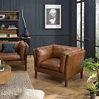 Macabane Fauteuil milano vintage cuir 1 place