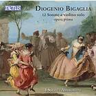 Diogenio Bigaglia Bigaglia:: 12 Sonate A Violino Solo, Op. 1 CD