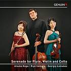 Atsuko Koga Debussy, Vodenitcharov, Villa-Lobos, J. Haydn, Bozza & Beethoven: Serenade For Flute, Violin Cello CD