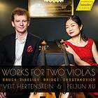 Veit Hertenstein Bruch & Sibelius: Works For Two Violas CD