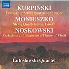 Lutoslawski Quartet Kurpinski, Moniuszko & Noskowski: Works For String CD