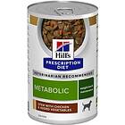 Hills Prescription Diet Dog Metabolic Stew Chicken & Vegetables 354g