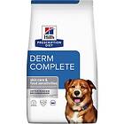 Hills Prescription Diet Dog Adult Derm Complete Dry Dog Food 4kg