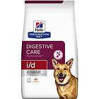 Hills Prescription Diet Feline i/d Digestive Care Chicken Dry Dog Food 1.5kg