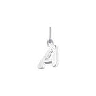 Berlock Sterling Silver 925 Bokstav A, 10 mm