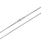 SILVER 925 Silverhalsband kedja venezialänk 1,1 mm bred Silver 38 cm Dam