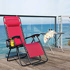 Patio Campingstol Relax rödvin