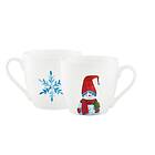 Ambition Mugg i porslin Forest 510ml Snögubbe