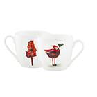 Ambition Mugg i porslin Forest 510ml Fågel