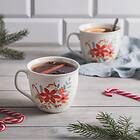 Ambition Mugg i porslin Holly 550ml vit