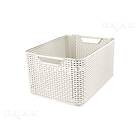 Curver Förvaringskorg Rattan Style beige L