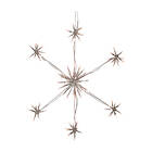Star Trading Silhouette Flower Snowflake 475-21