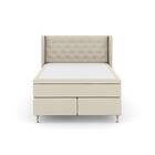 GDNT Komplett Sengepakke Choice No 6 140x200 Medium Latex/Memory Beige|Silver