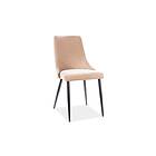 Apiano Matstol Sammet/Beige/Svart PIANOBVCBE